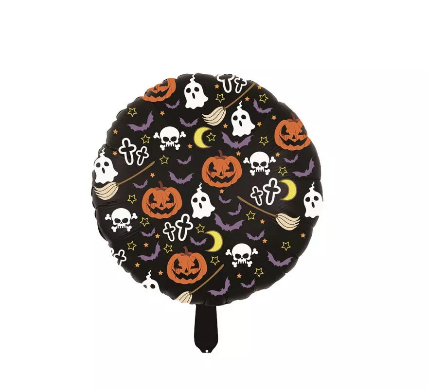 Translation missing: it.Globo Foil Calabazas Halloween de 18 IN x 45 cm