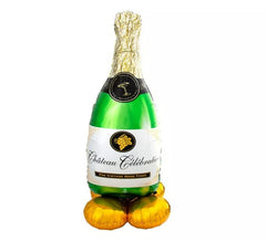 Foil pallone gigante Airloonz bottiglia di champagne 83X139 cm