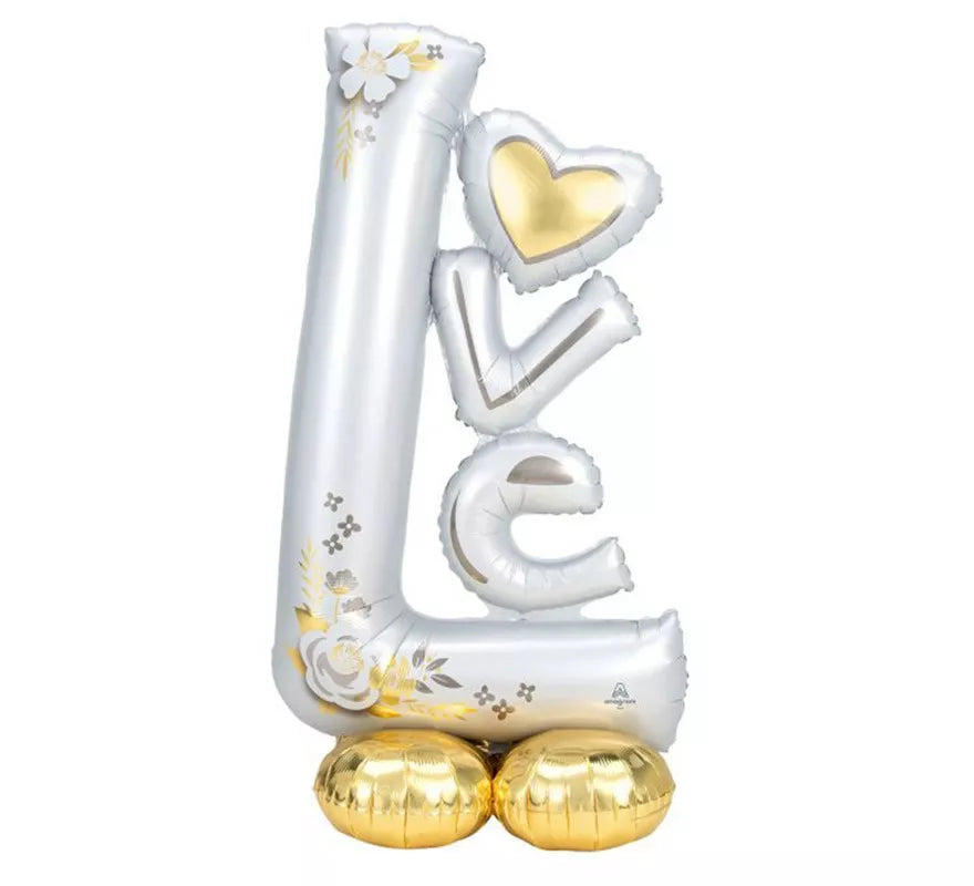 Translation missing: it.Globo Foil Gigante Airloonz Love Wedding 73X147 cm