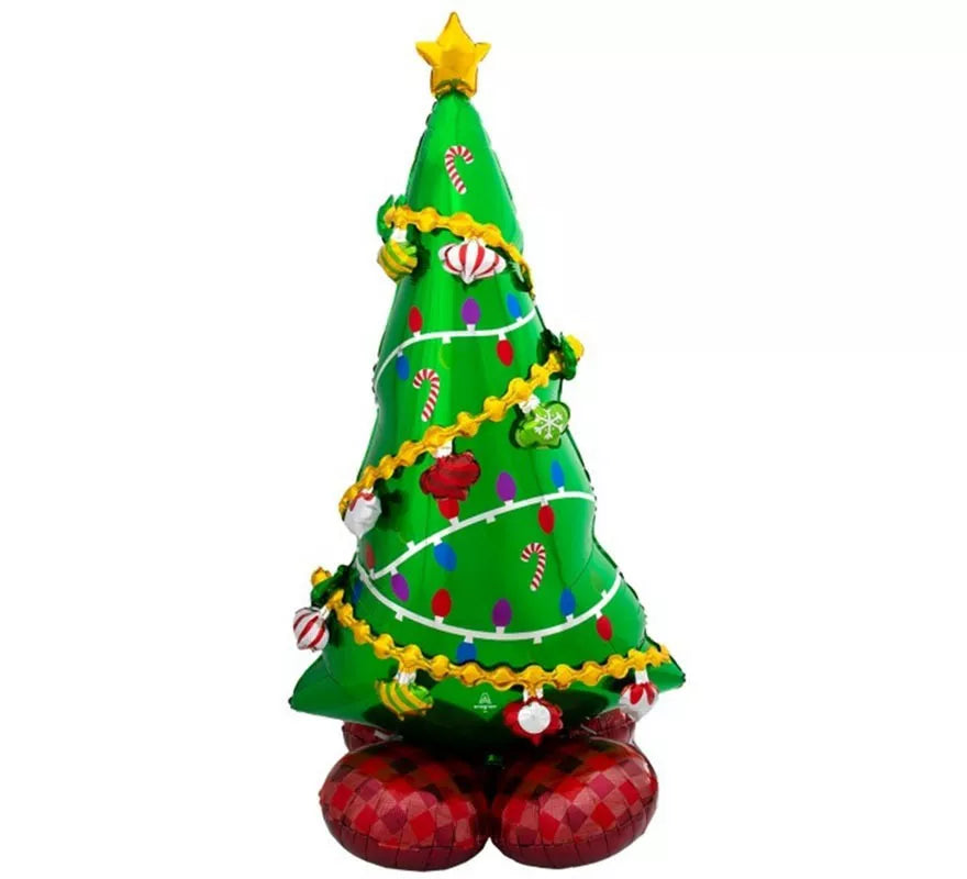 Translation missing: es.Globo Foil Gigante Arbol de Navidad 78x149 cm