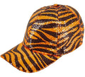 Gorra Animal Print Tigre con Lentejuelas