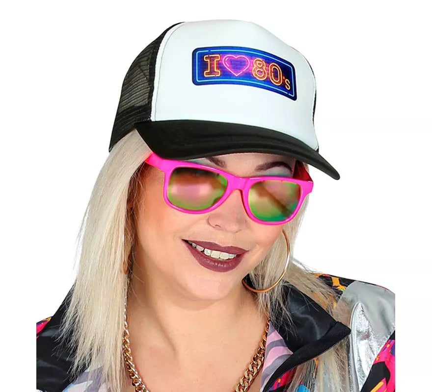 Translation missing: it.Gorra Años 80 'I Love 80s' para adultos