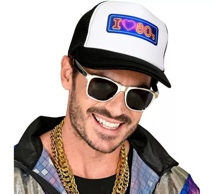 Translation missing: it.Gorra Años 80 'I Love 80s' para adultos