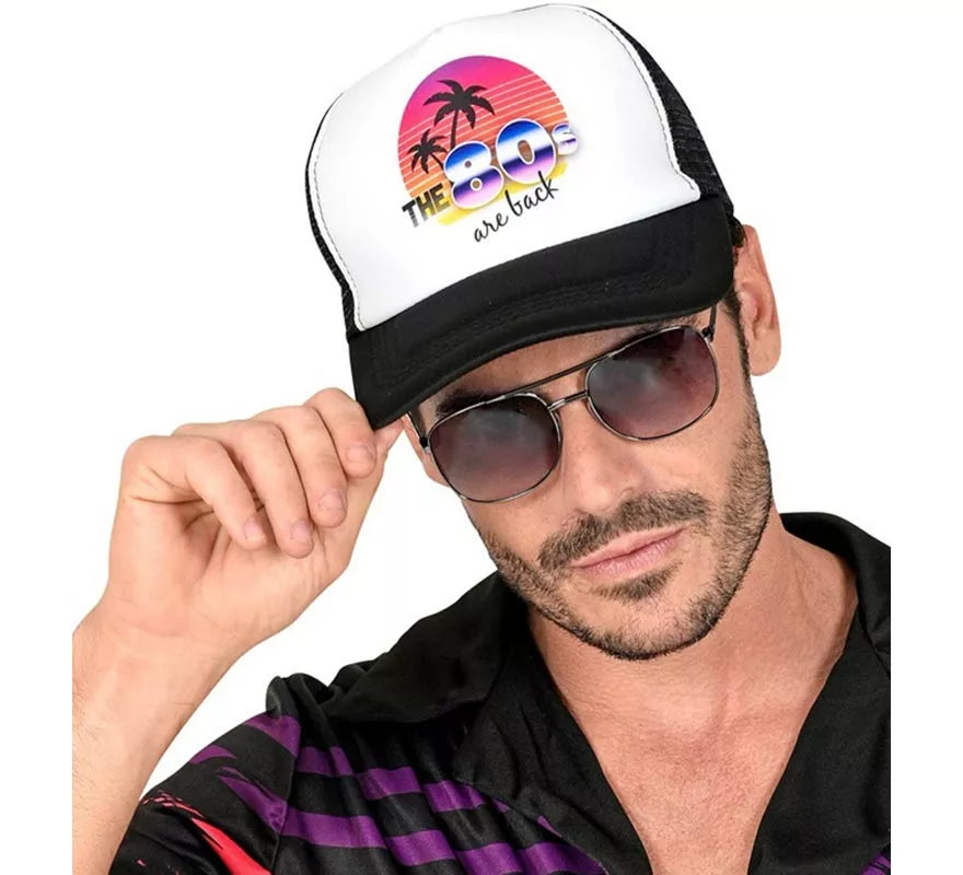 Translation missing: it.Gorra Años 80 'The 80s are back' para adultos