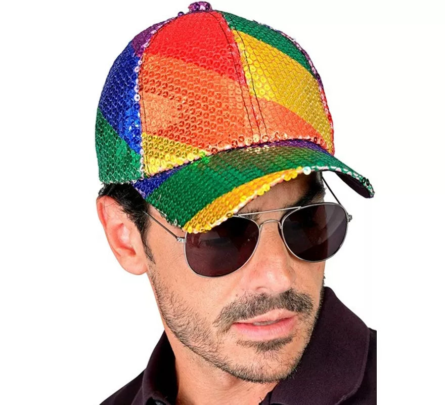 Translation missing: it.Gorra Arcoíris con Lentejuelas