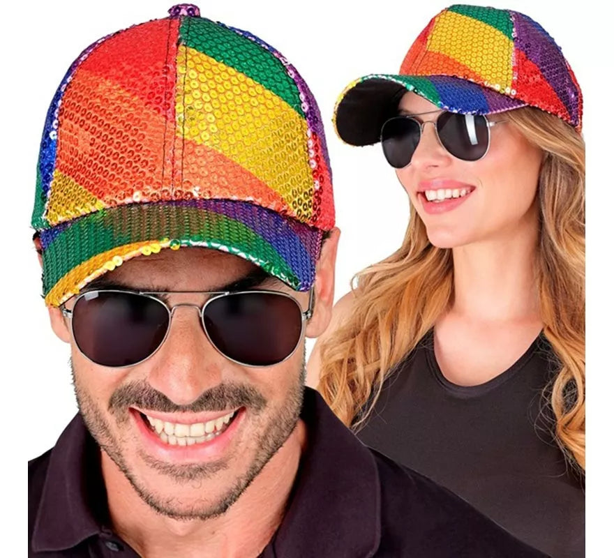 Translation missing: it.Gorra Arcoíris con Lentejuelas