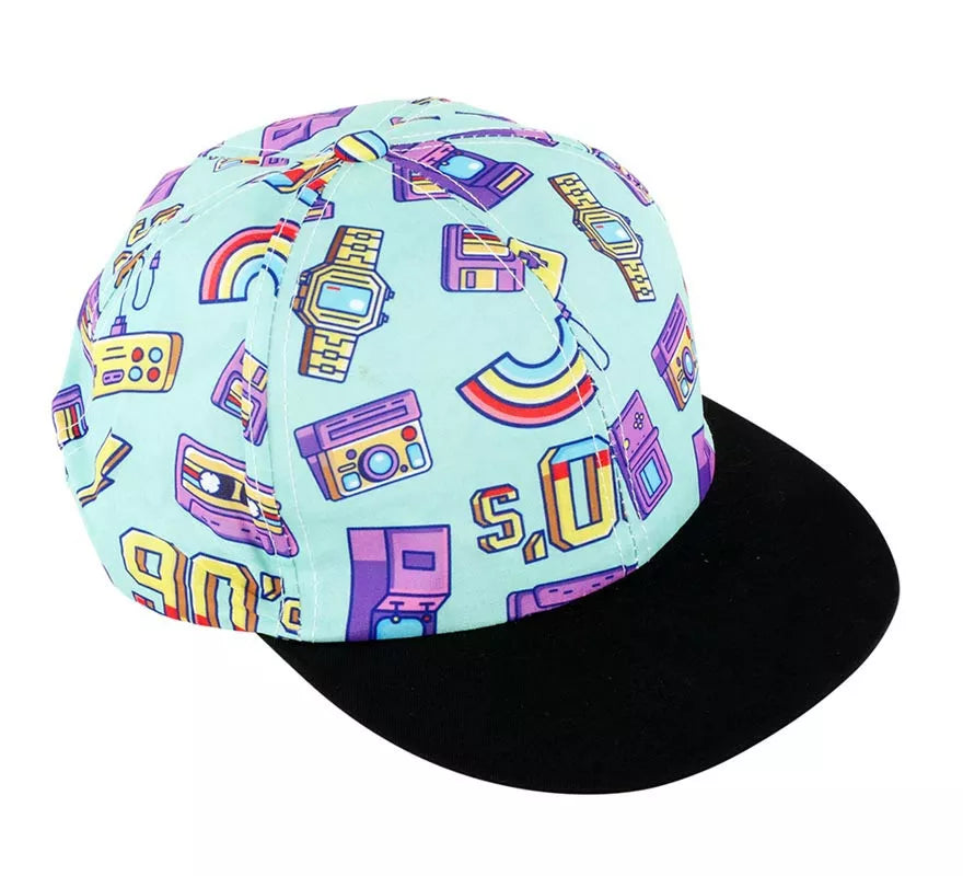 Translation missing: it.Gorra azul de los Años 90 para hombre