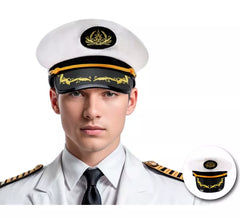 Cappello da Capitano di Barca per Adulti