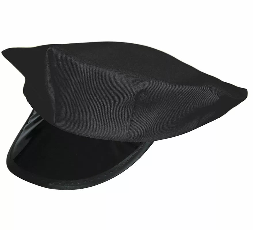 Translation missing: it.Gorra de Chofer negro adulto