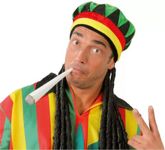 Cappello giamaicano con i dreadlocks