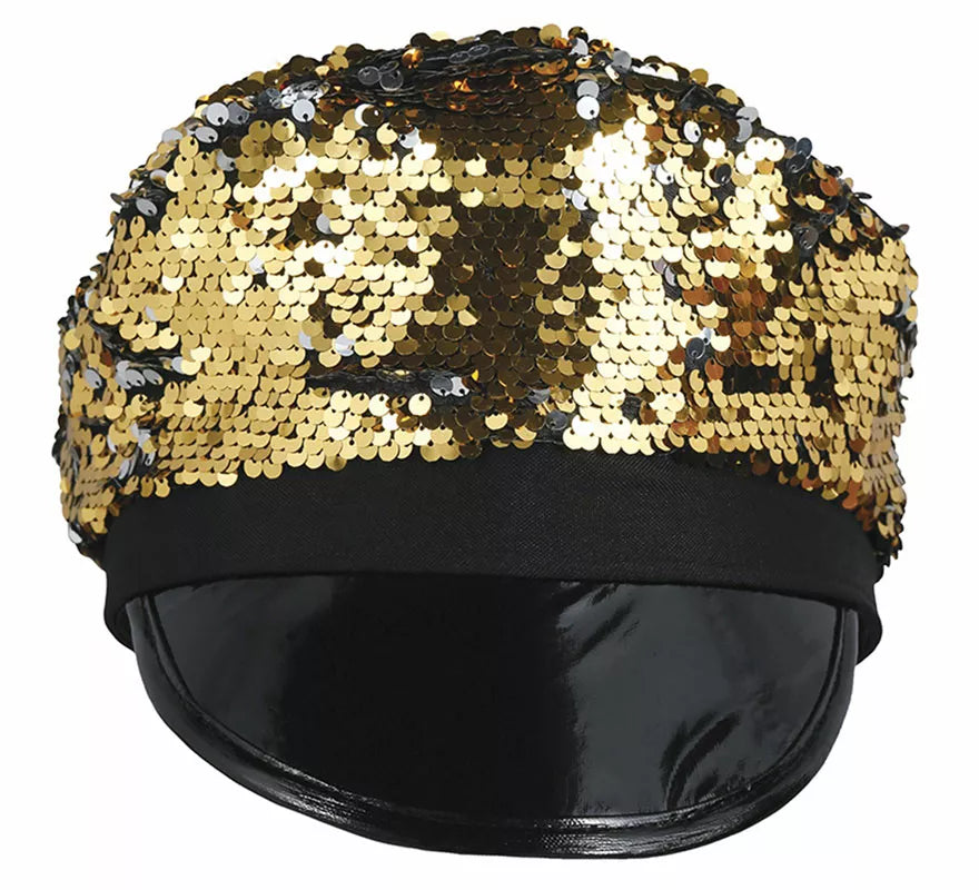 Gorra de Lentejuelas con visera en varios colores