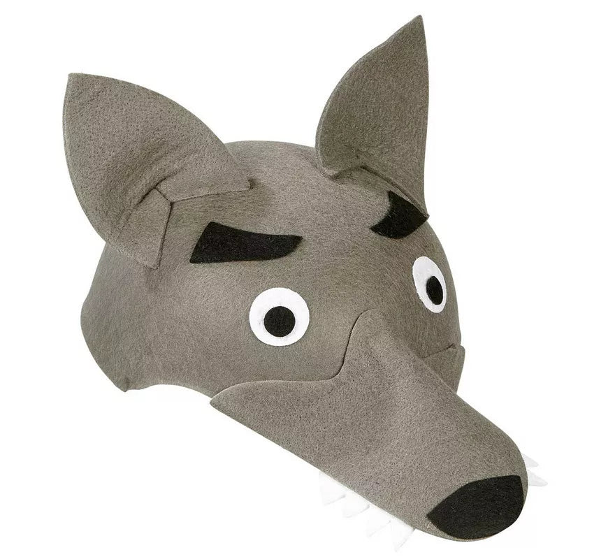 Translation missing: it.Gorra de Lobo de Fieltro para niños