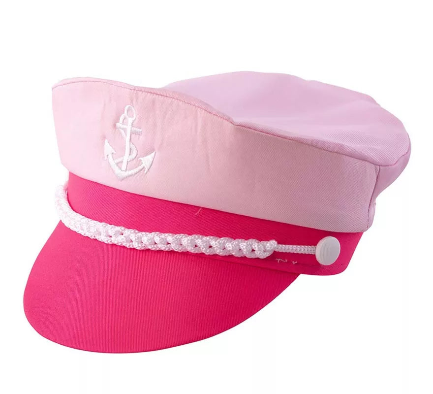 Translation missing: it.Gorra de Marinero rosa adulto de 25x18x12 cm