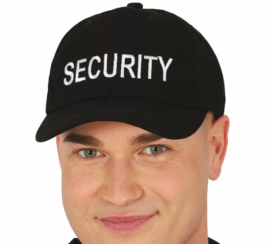 Translation missing: it.Gorra de Security negra adulto