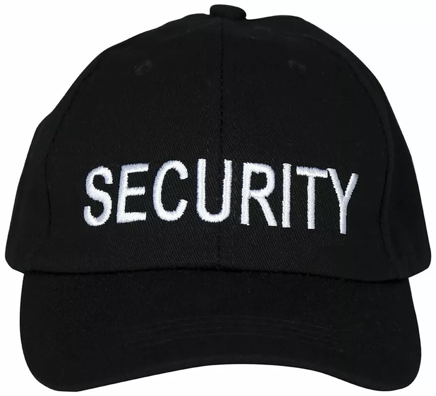 Translation missing: it.Gorra de Security negra adulto