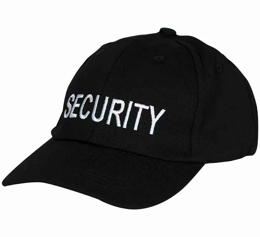 Translation missing: it.Gorra de Security negra adulto