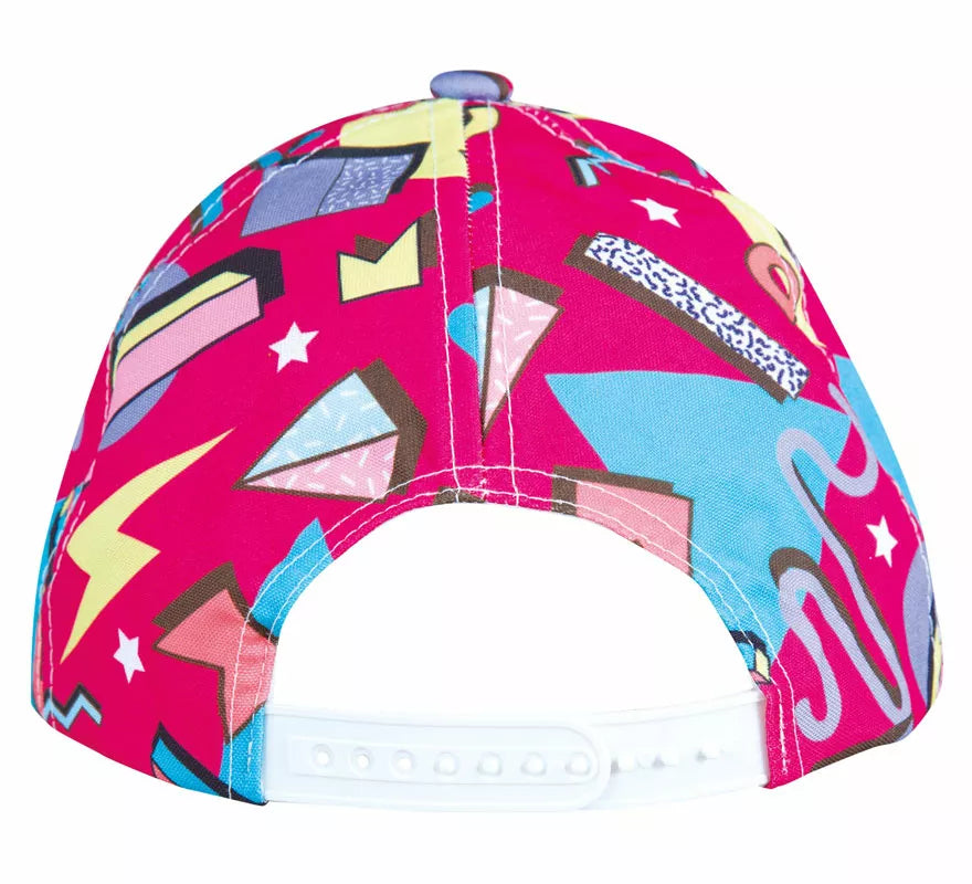 Translation missing: it.Gorra Fucsia con estampado de los Años '80