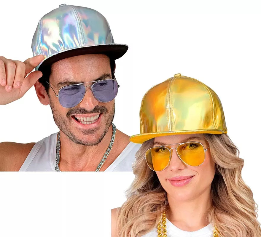 Gorra Holográfica Metalizada en varios colores