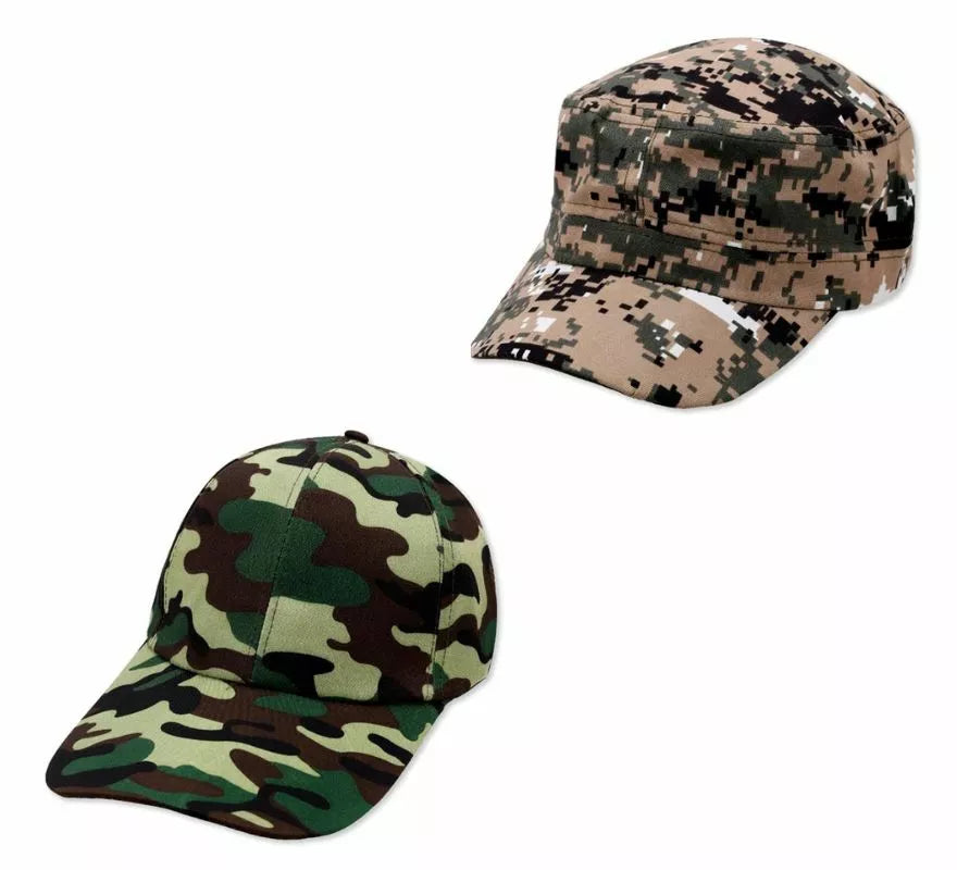 Translation missing: it.Gorra Militar Camuflaje adulto en varios colores