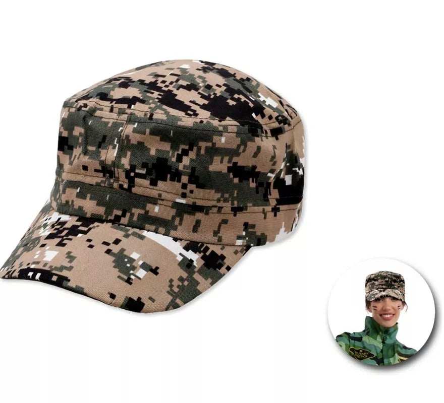 Translation missing: it.Gorra Militar Camuflaje adulto en varios colores