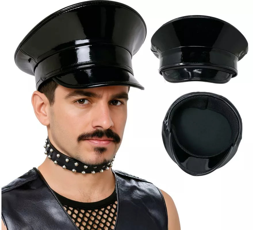 Translation missing: it.Gorra Policía negra