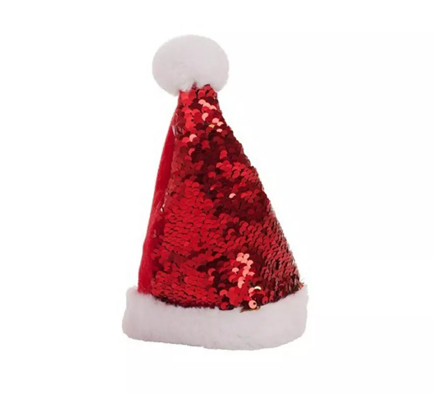 Translation missing: es.Gorrito X´Mas con Lentejuelas de 18 cm