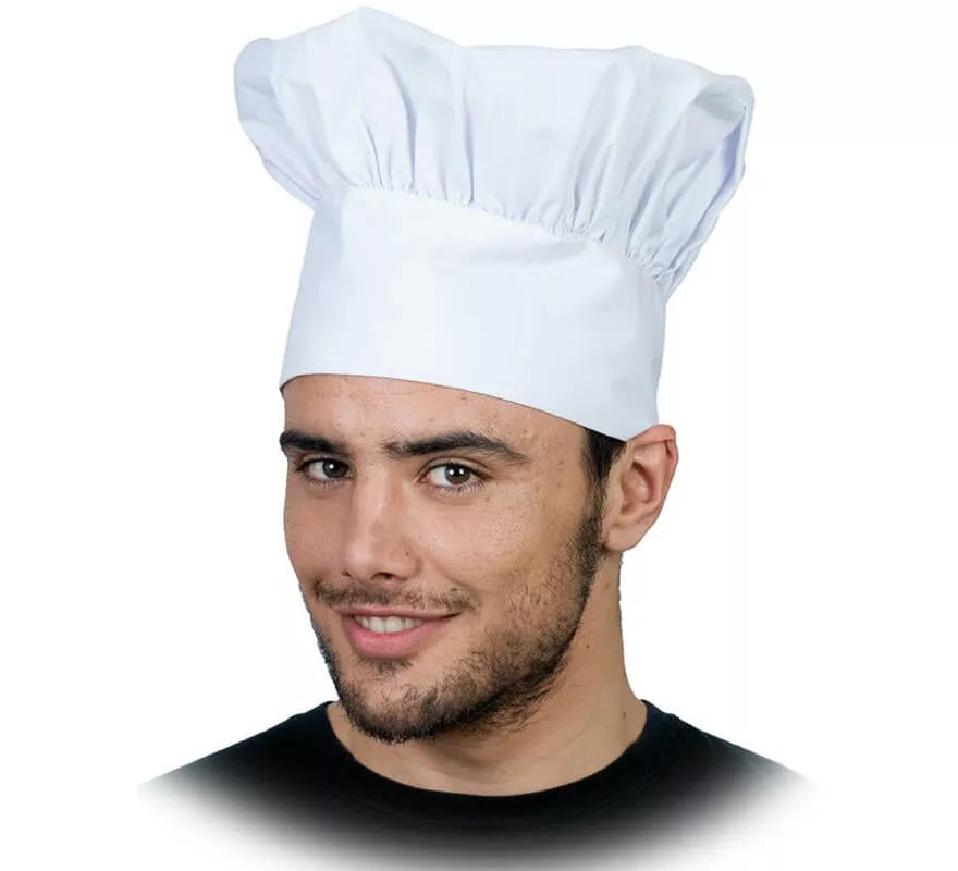 Translation missing: it.Gorro de Cocinero blanco