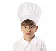 Cappello da cuoco bianco per bambini