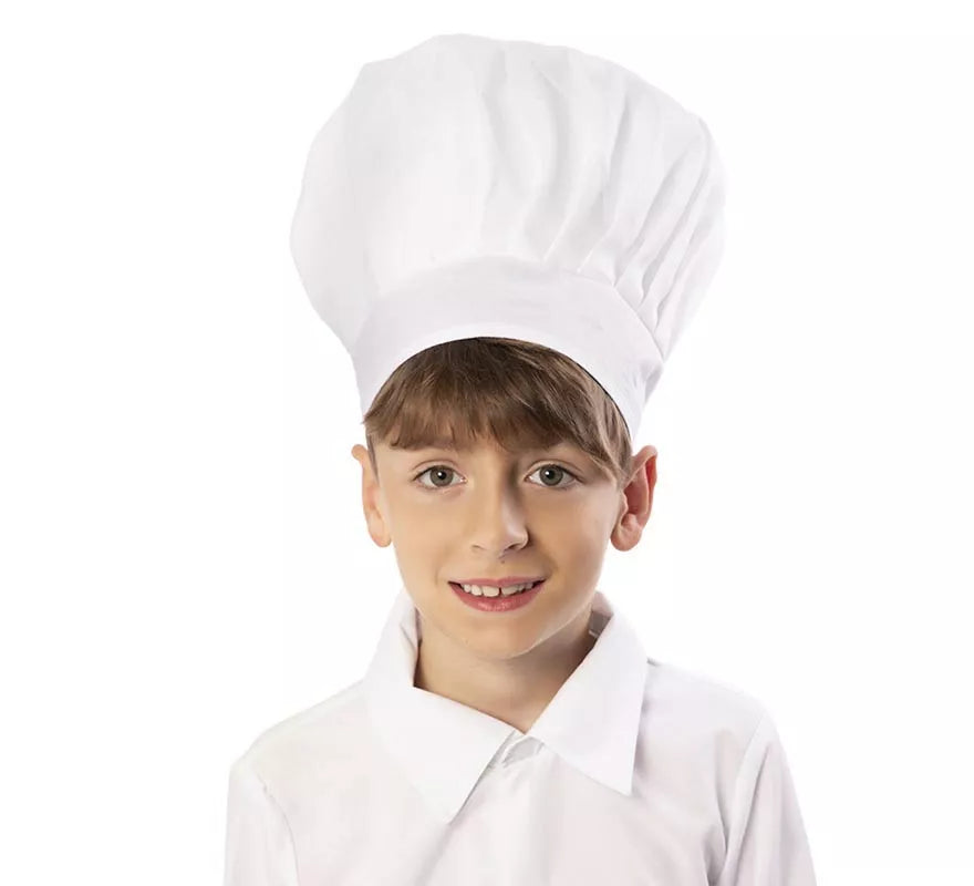 Translation missing: it.Gorro de Cocinero blanco infantil