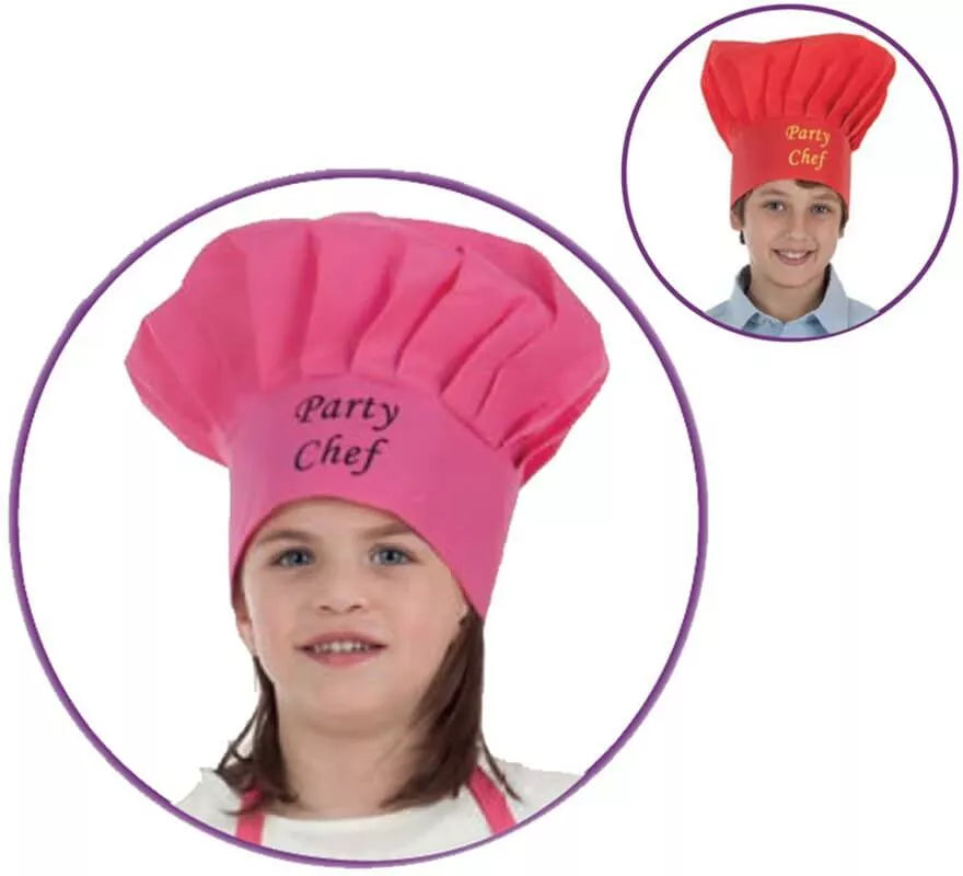 Translation missing: it.Gorro de Cocinero para niños en colores surtidos