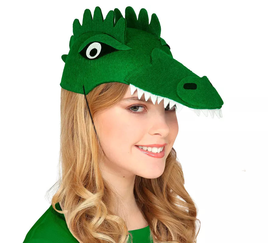 Translation missing: it.Gorro de Cocodrilo de Fieltro para niños