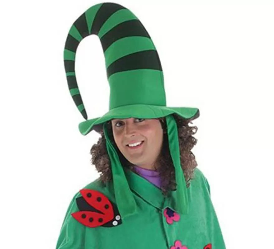 Translation missing: it.Gorro de Duende Verde y Negro para adultos