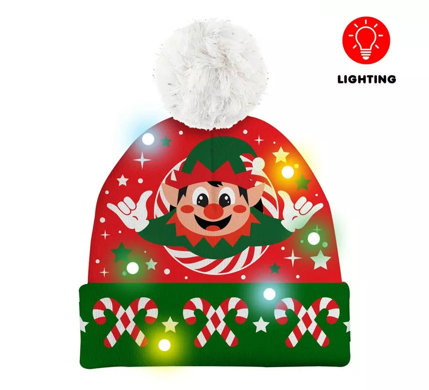 Translation missing: it.Gorro de Elfo Efecto Lana con Luz