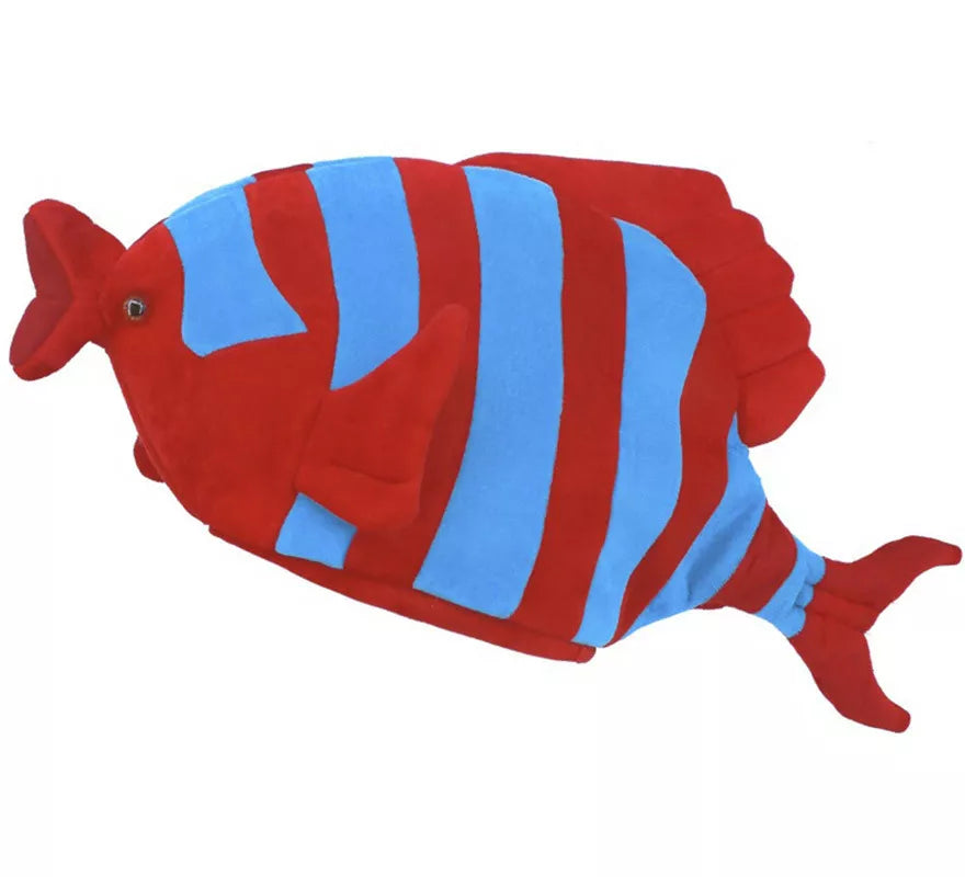Translation missing: it.Gorro de Foam de Pez rojo y azul