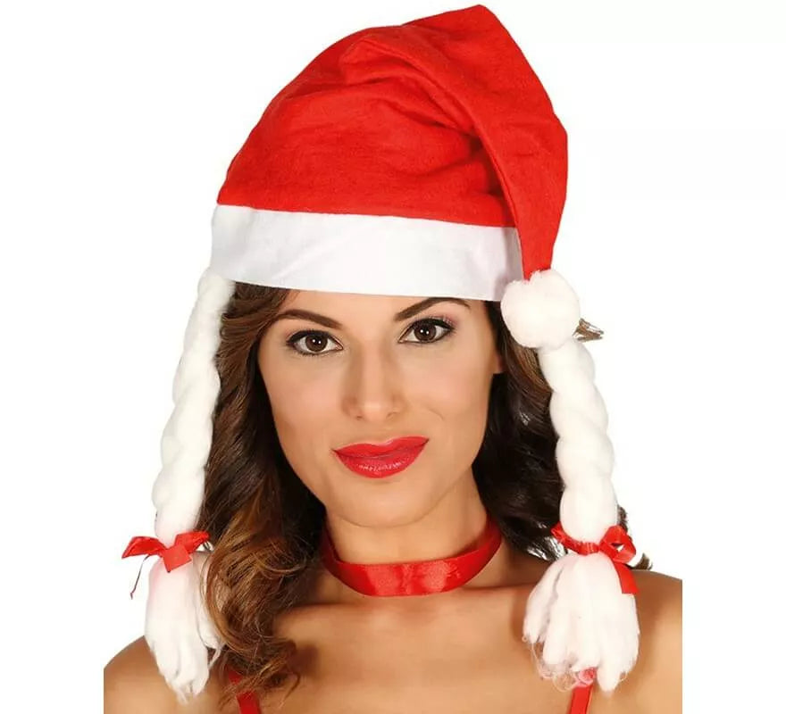 Translation missing: it.Gorro de Mamá Noel con Trenzas