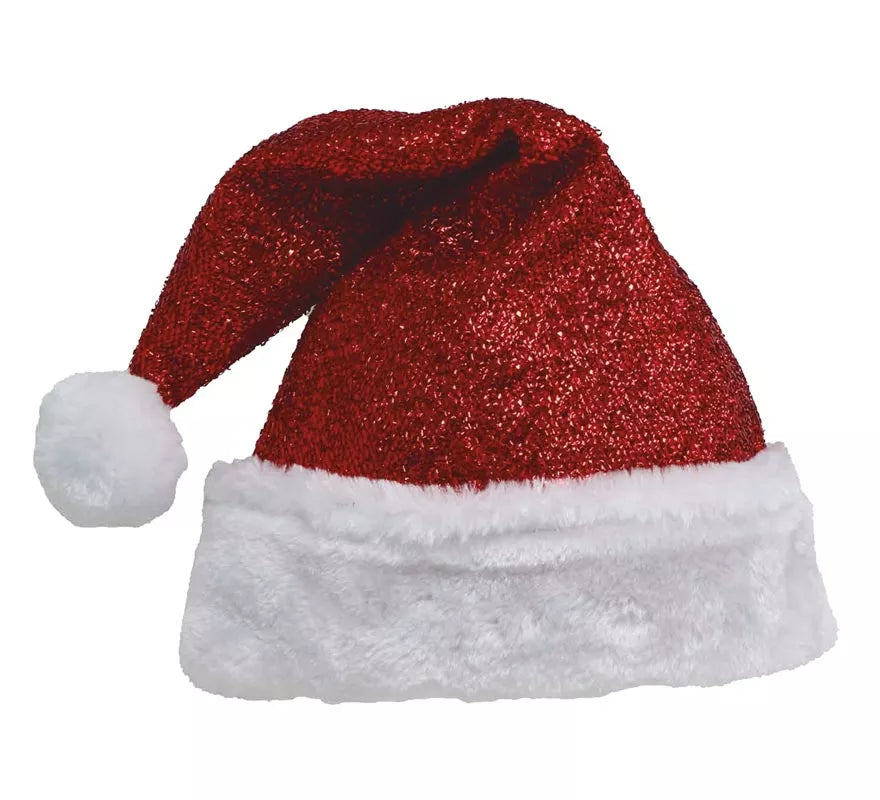 Translation missing: it.Gorro de Papá Noel brillante de lujo infantil