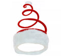 Gorro de Papá Noel de Muelle Espiral