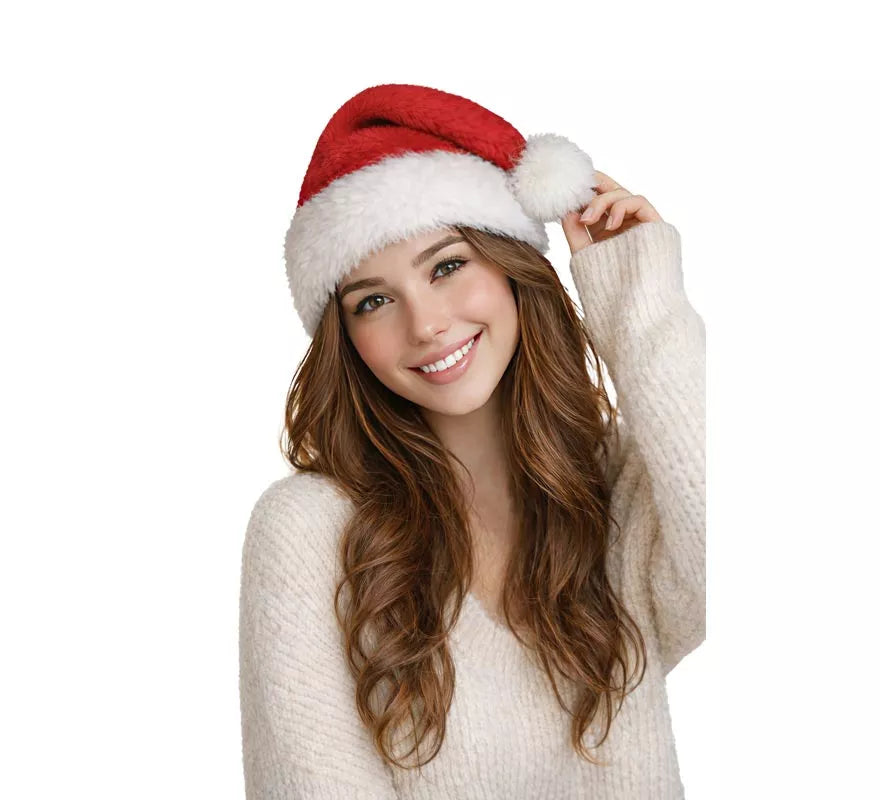 Translation missing: it.Gorro de Papá Noel de Terciopelo rojo