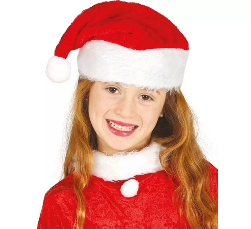 Translation missing: it.Gorro de Papá Noel Infantil de 34 cm