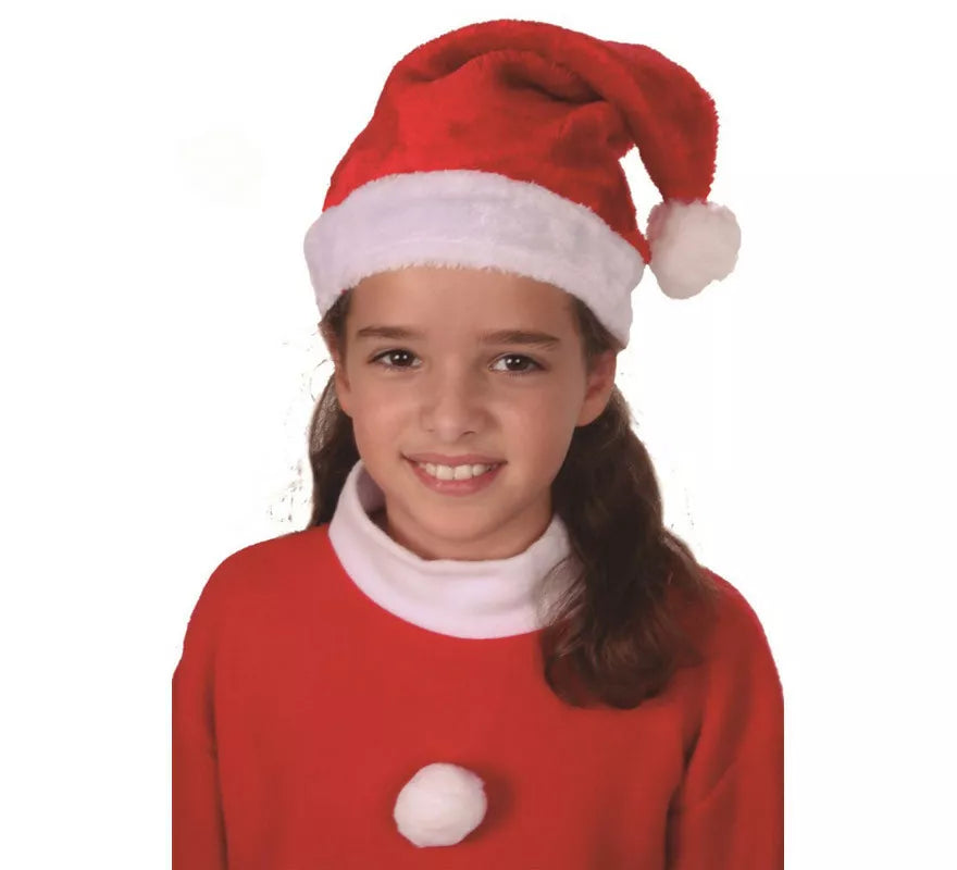 Translation missing: es.Gorro de Papa Noel Niño Calidad Extra