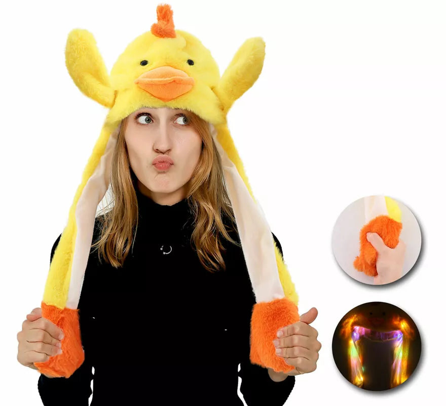 Translation missing: it.Gorro de Pato con Oreja Móviles y Luz