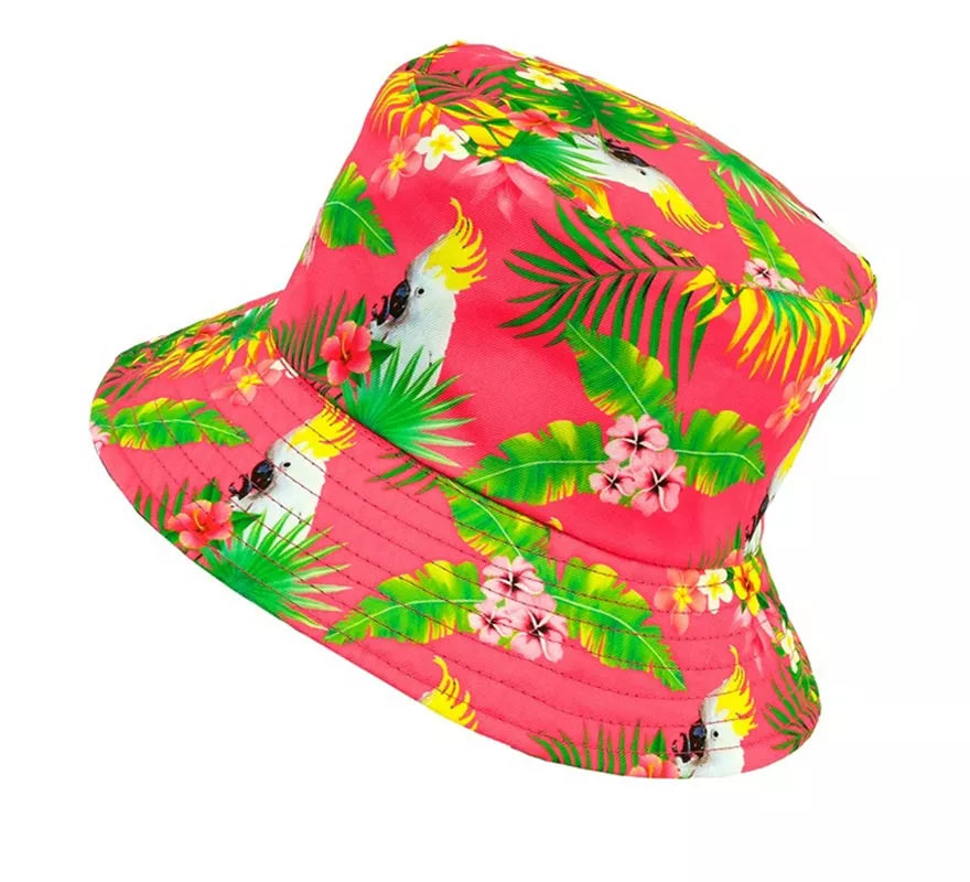 Translation missing: it.Gorro de Pescador Bucket Fiesta de Verano Cacatúa