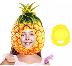 Cappello ad ananas con foglie