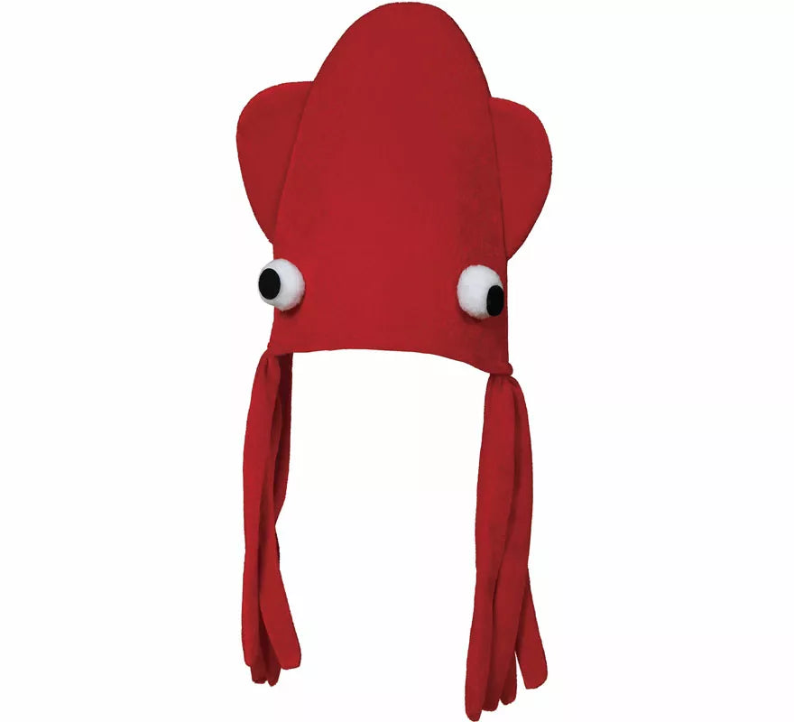 Translation missing: it.Gorro de Pulpo rojo adulto