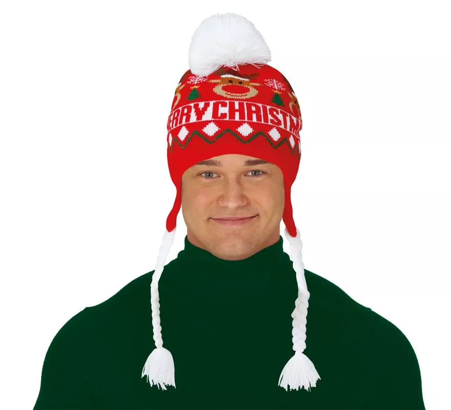 Translation missing: es.Gorro de Reno con Trenzas