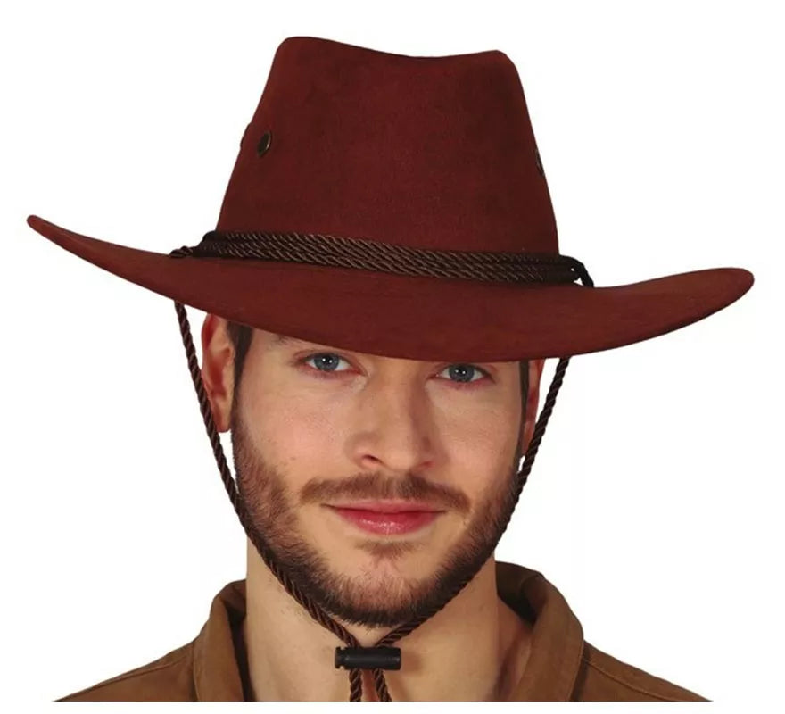 Gorro de Vaquero Marrón