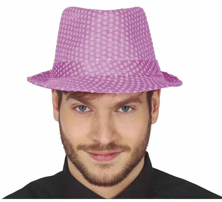 Translation missing: es.Gorro Gángster Clásico con Lentejuelas en varios colores