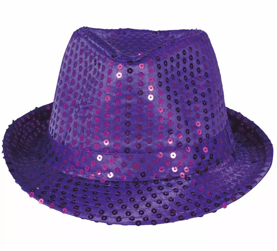 Translation missing: es.Gorro Gángster Clásico con Lentejuelas en varios colores