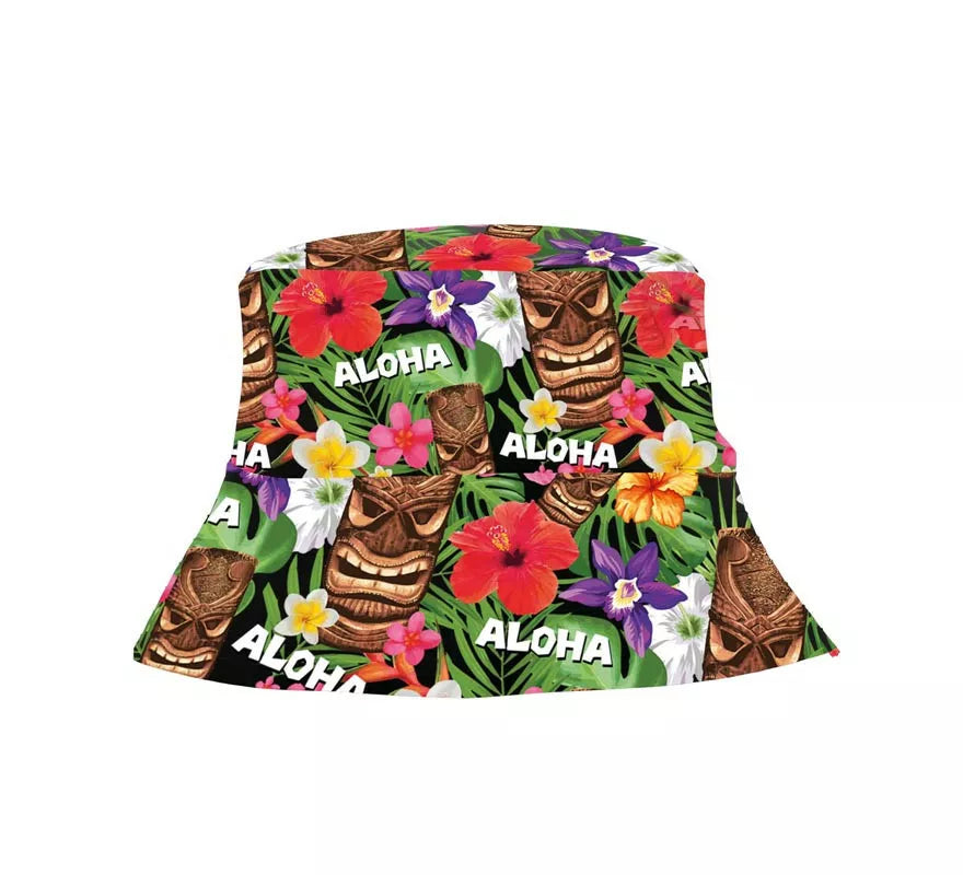 Translation missing: it.Gorro Hawaiano Aloha Floral adulto