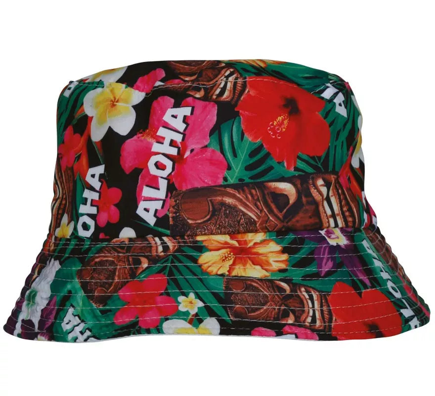 Translation missing: it.Gorro Hawaiano Aloha Floral adulto